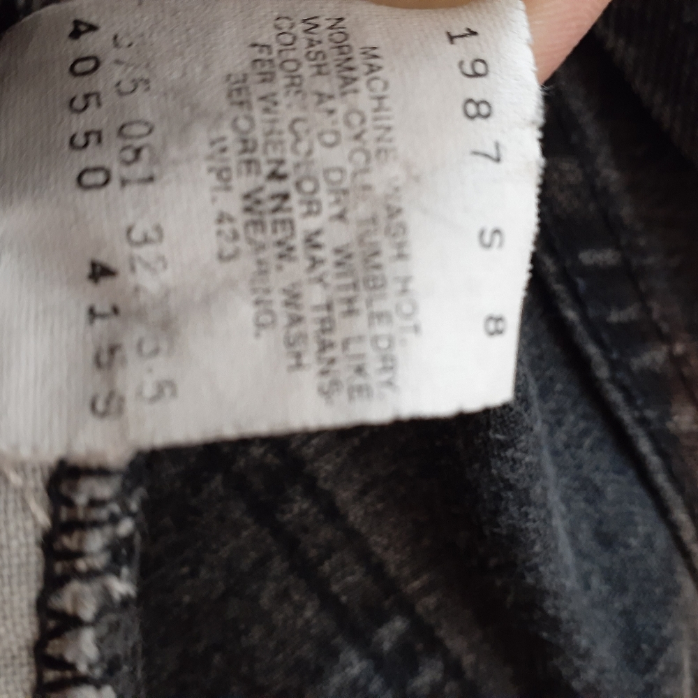 COPY - Levi's 550's baggy ( made in usa ) - Picture 10 of 10